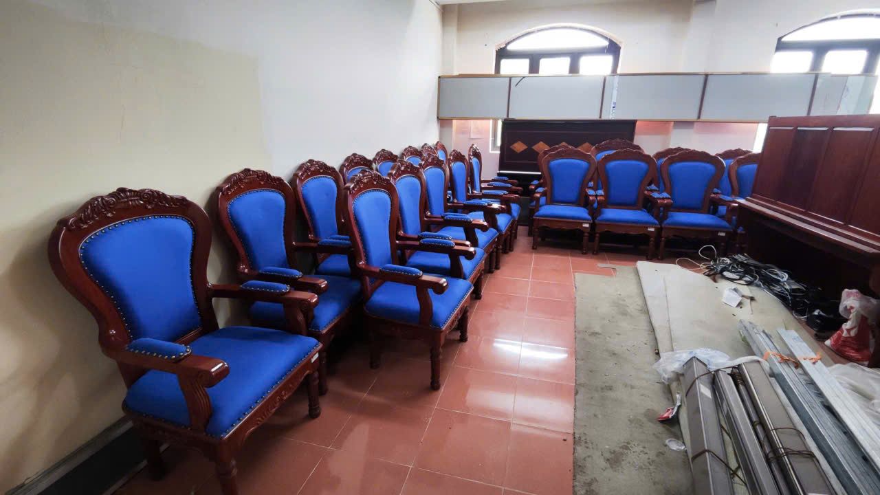 Bọc ghế hội trường số lượng lớn tại Việt Trì